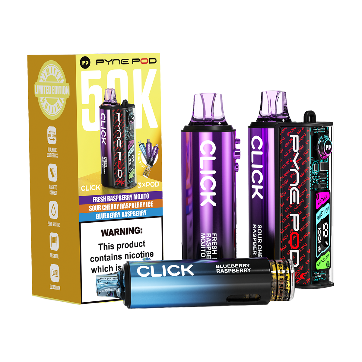 Pyne Pod Click 50K Kit
