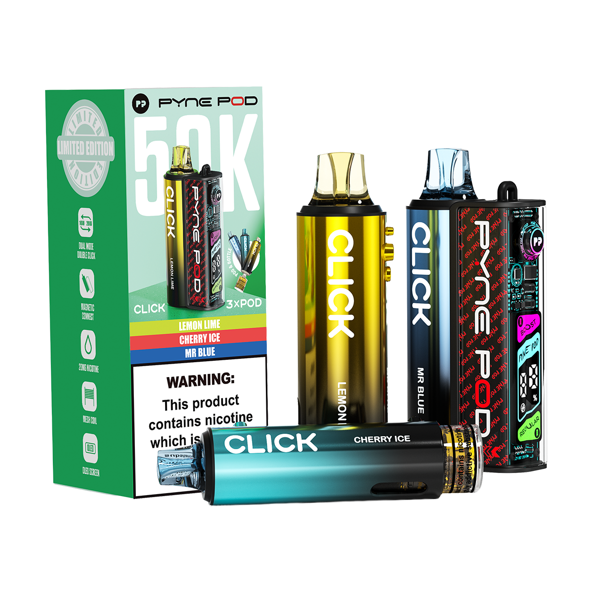 Pyne Pod Click 50K Kit