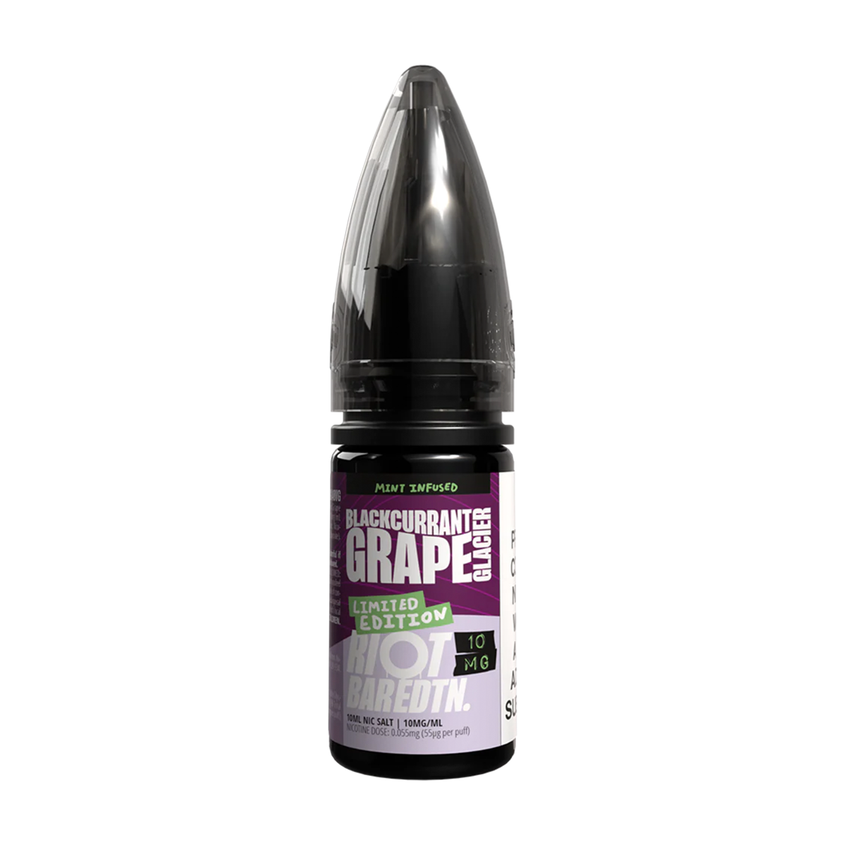 Black Grape Glacier Riot Bar EDTN Nic Salt 10ml