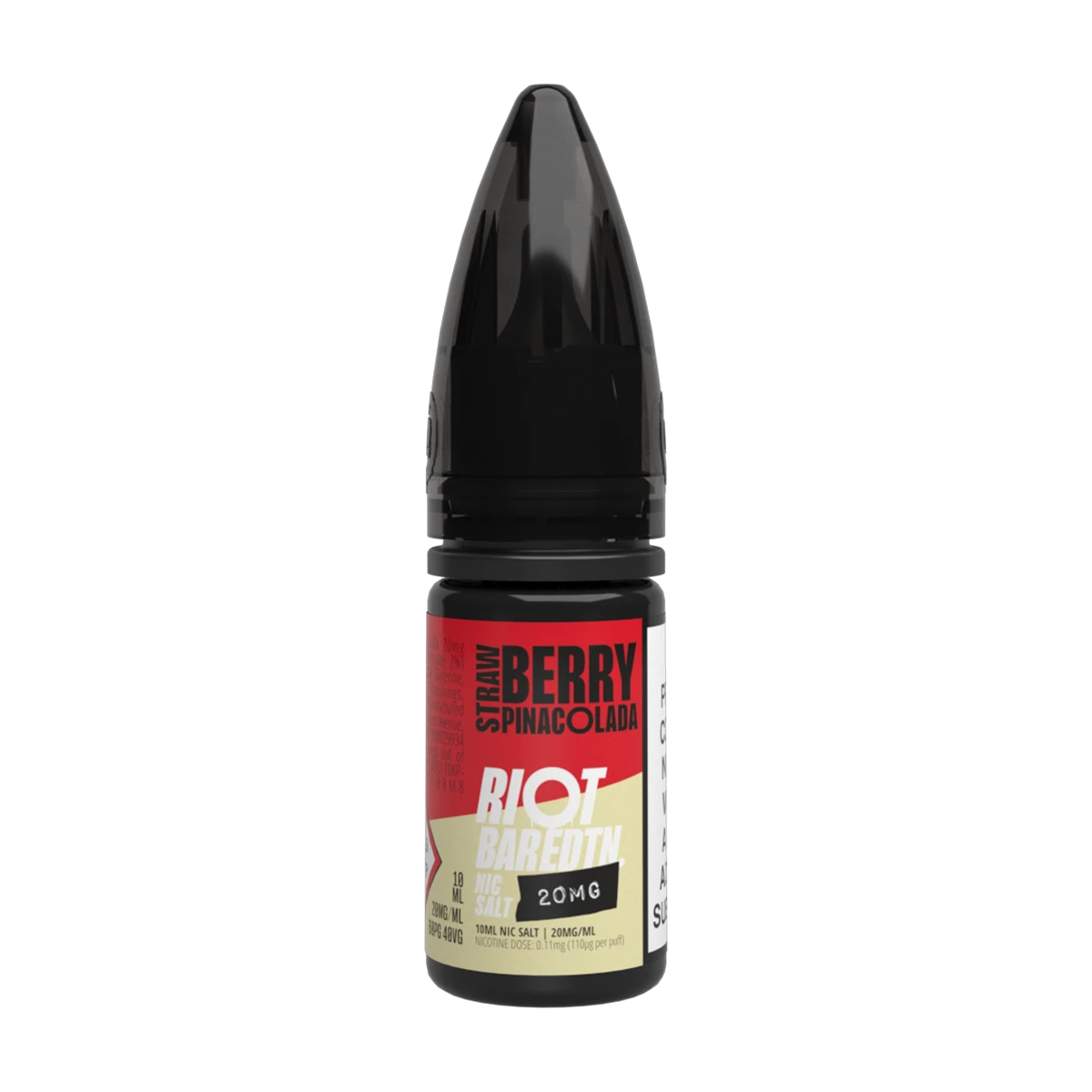 Strawberry Pina Colada Riot Bar EDTN Nic Salt 10ml | Isle of Vapes