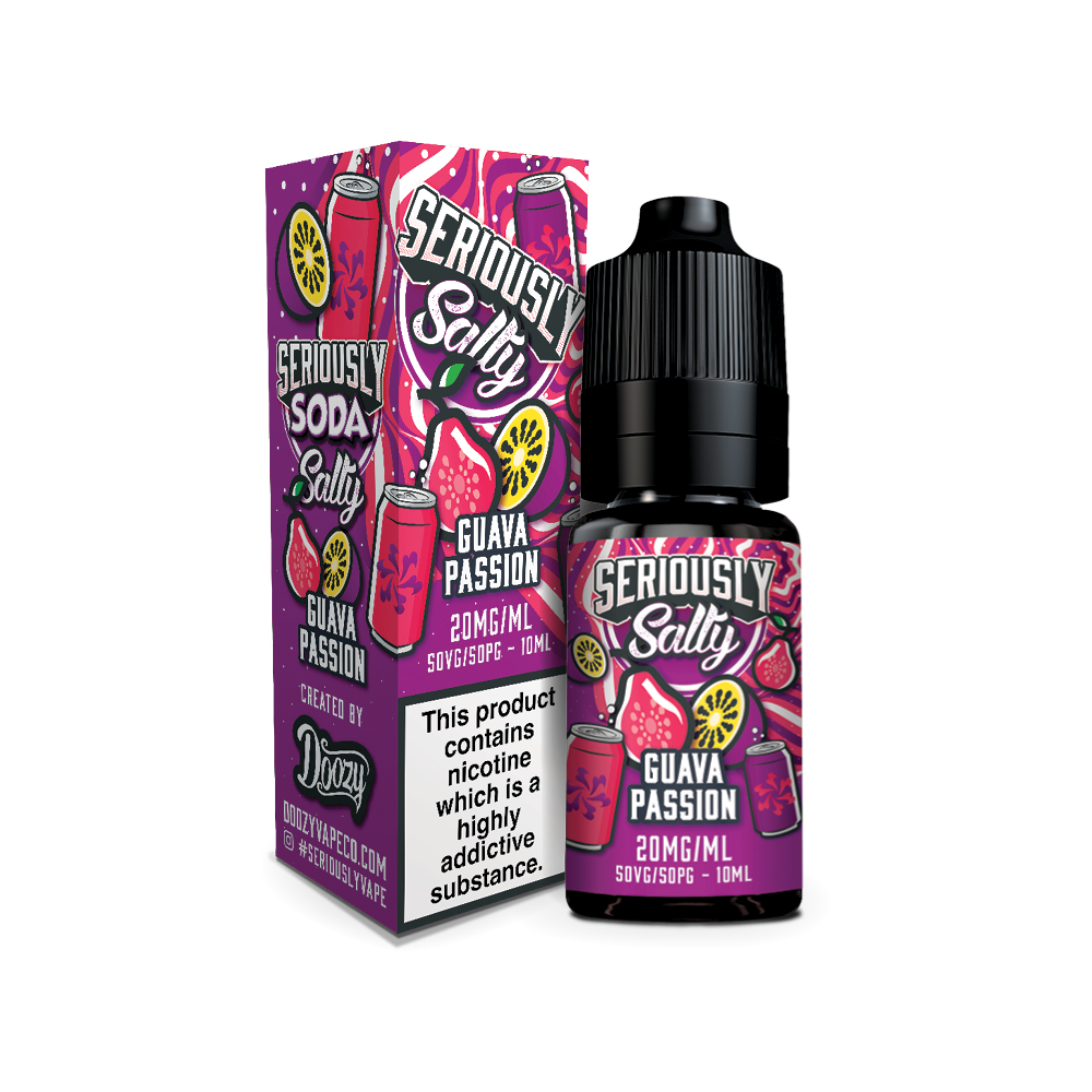 Guava Passion Nic Salt by Seriously Soda Salts 10ml | Isle of Vapes