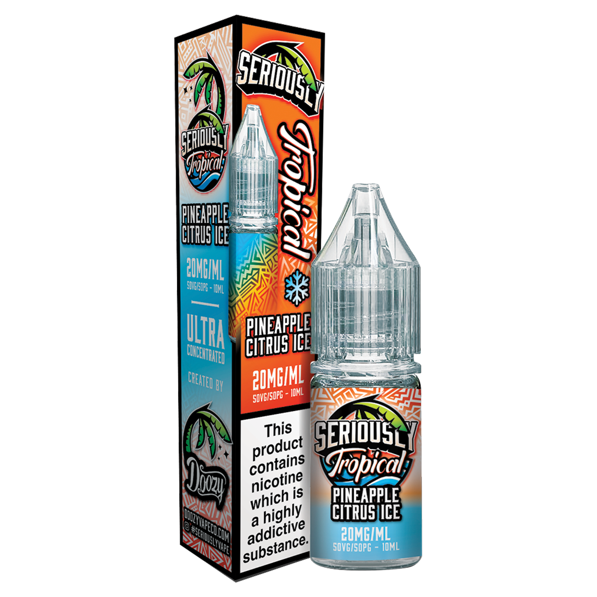 Pineapple Citrus Ice Nic Salt by Seriously Tropical - 10ml | Isle of Vapes