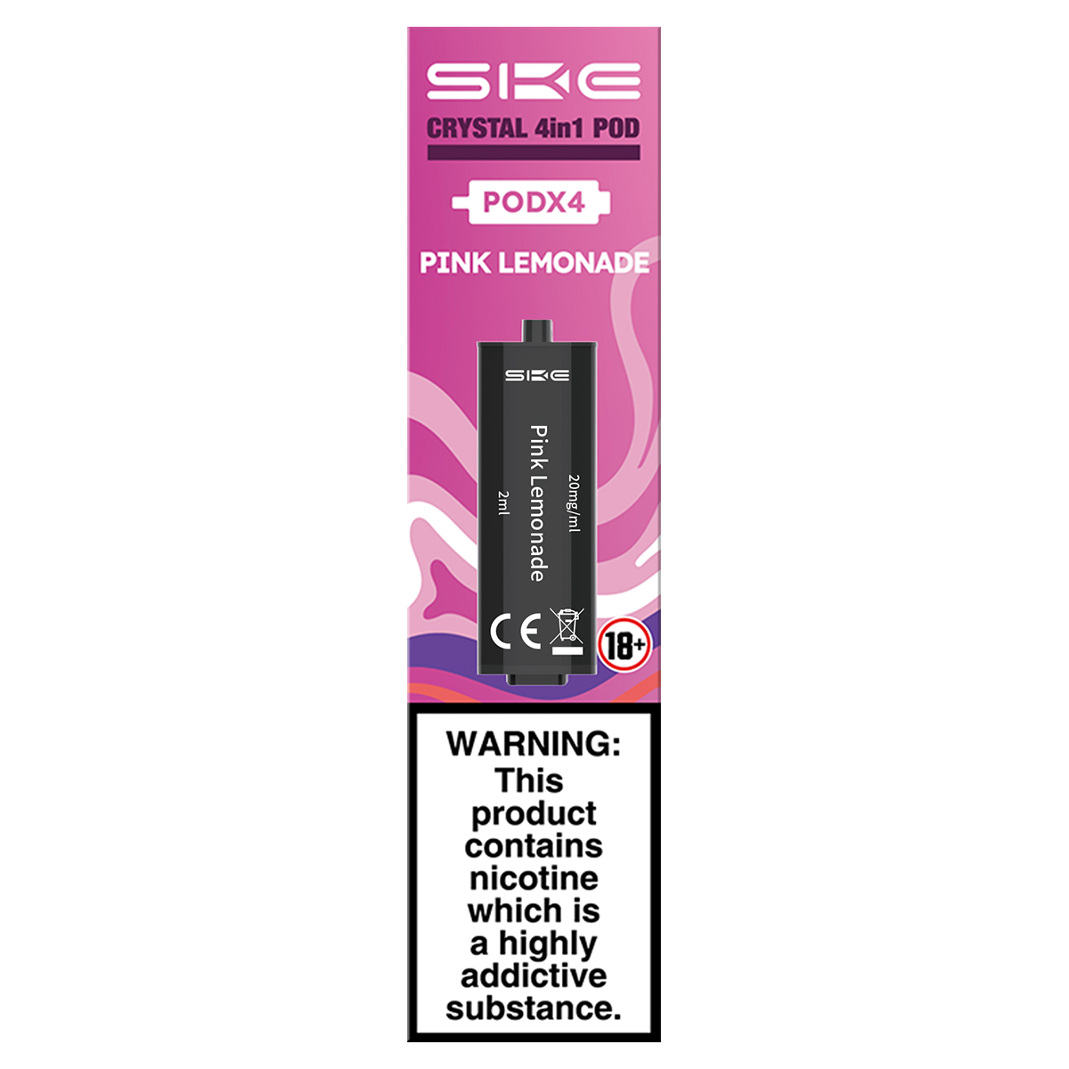 Pink Lemonade SKE Crystal 4in1 Pods | Isle of Vapes