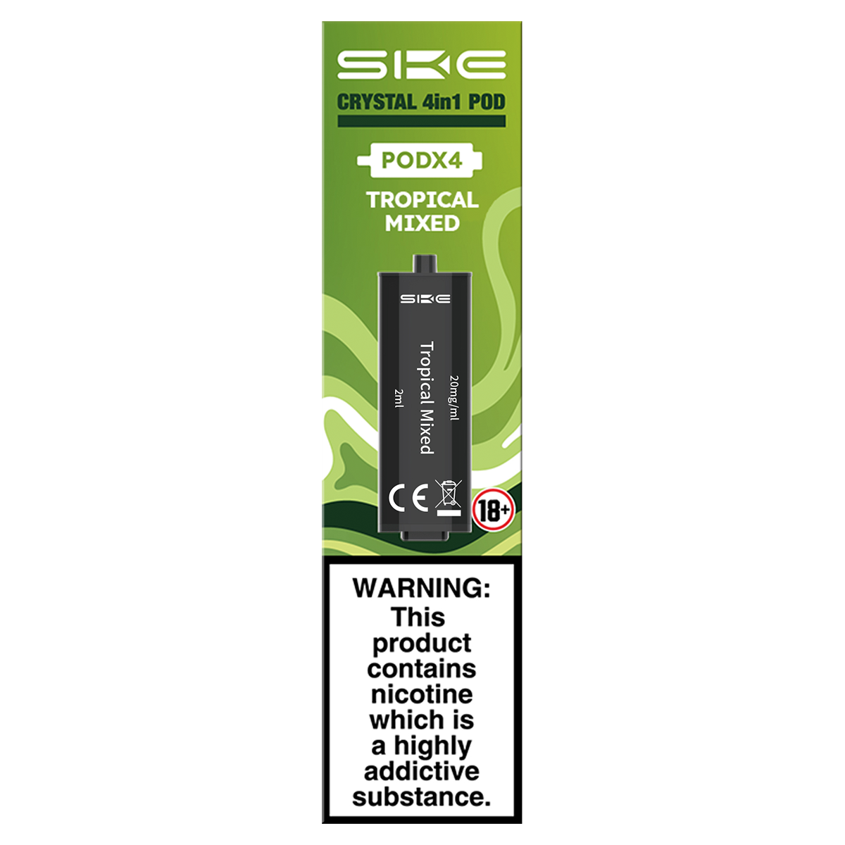 Tropical Mixed SKE Crystal 4in1 Pods | Isle of Vapes