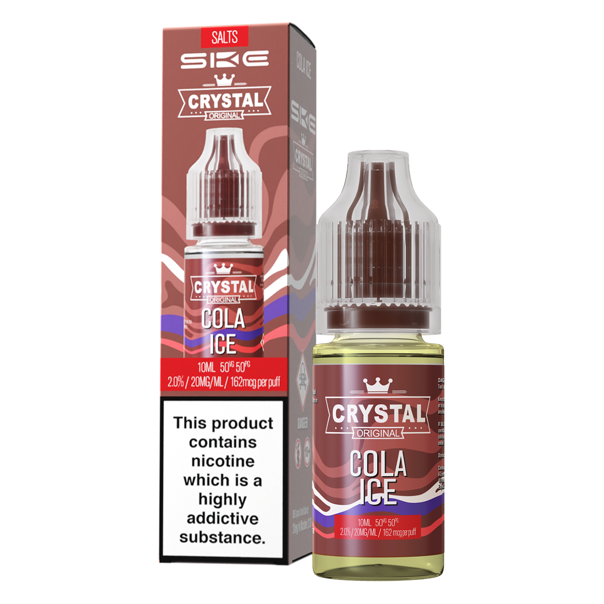 Cola Ice Nic Salt by SKE Crystal 10ml | Isle of Vapes