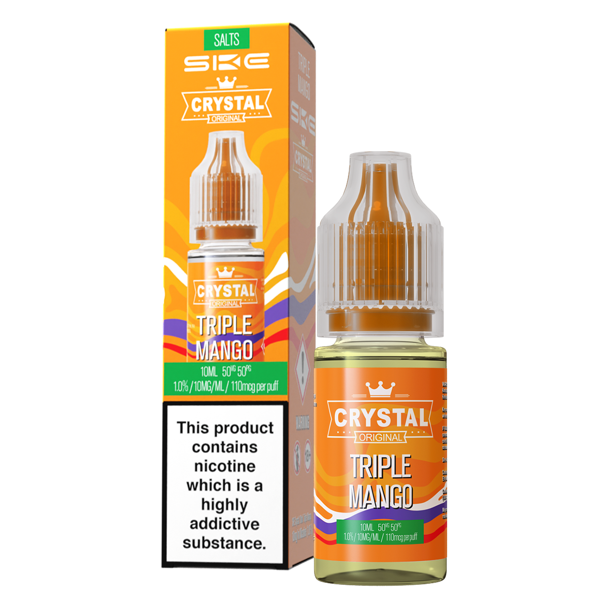 Triple Mango Nic Salt by SKE Crystal 10ml | Isle of Vapes