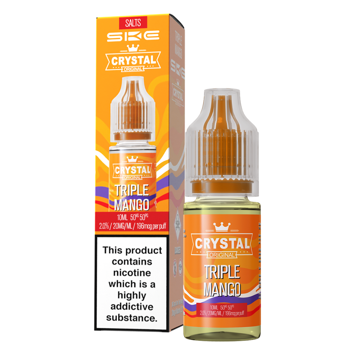 Triple Mango Nic Salt by SKE Crystal 10ml | Isle of Vapes