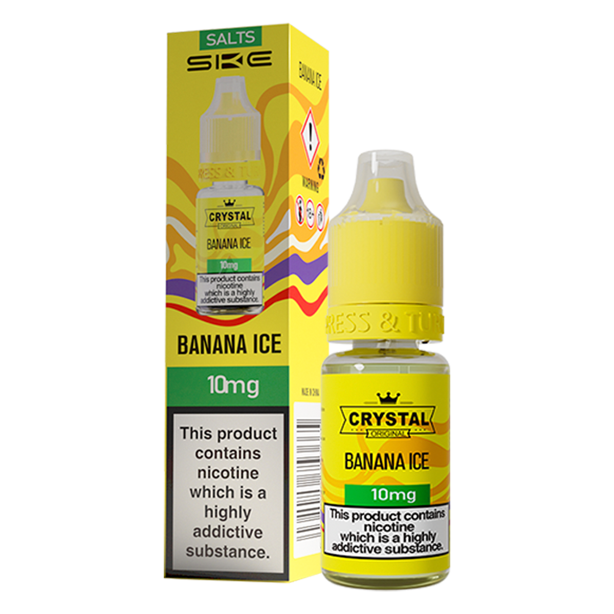 Banana Ice Nic Salt by SKE Crystal