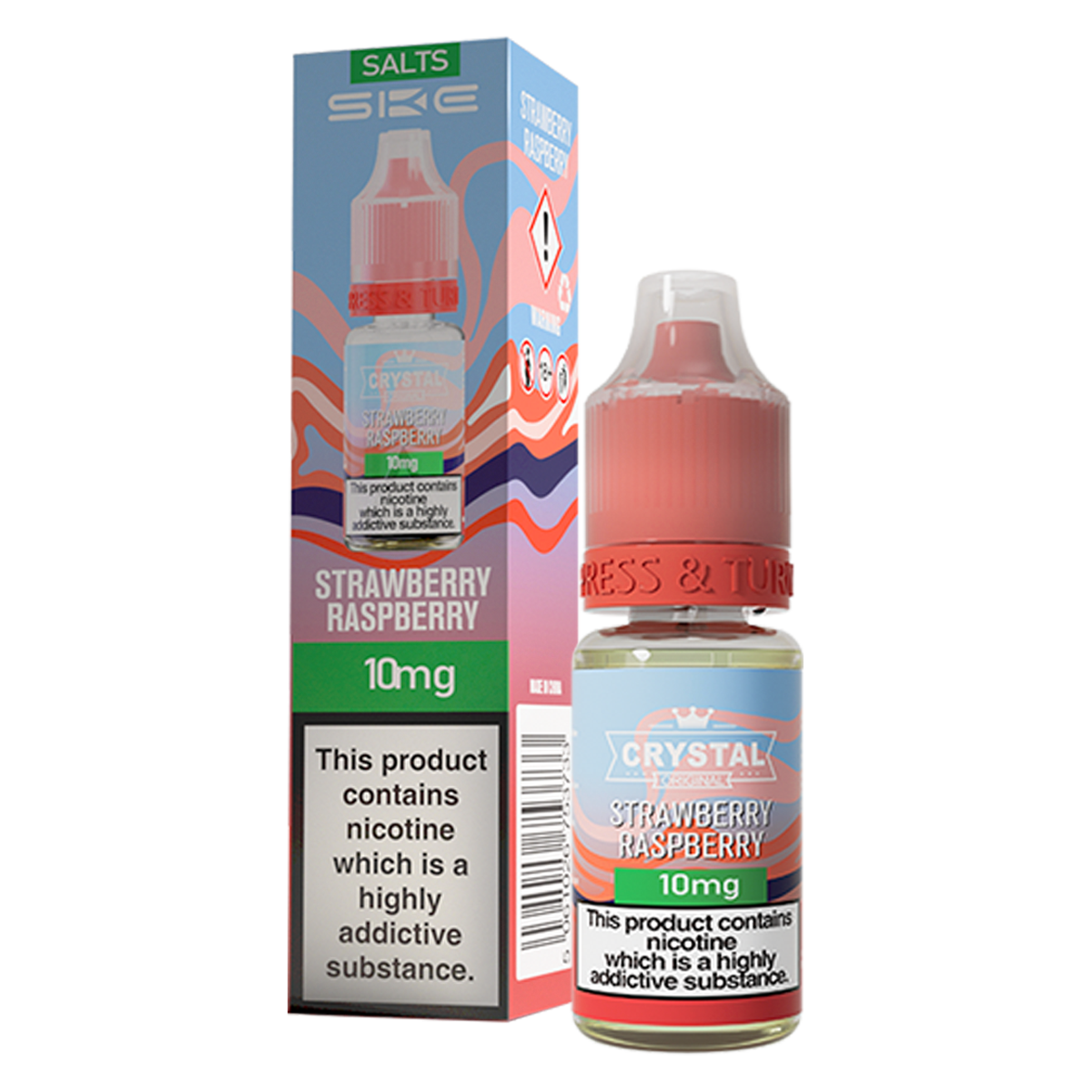 Strawberry Raspberry Nic Salt by SKE Crystal