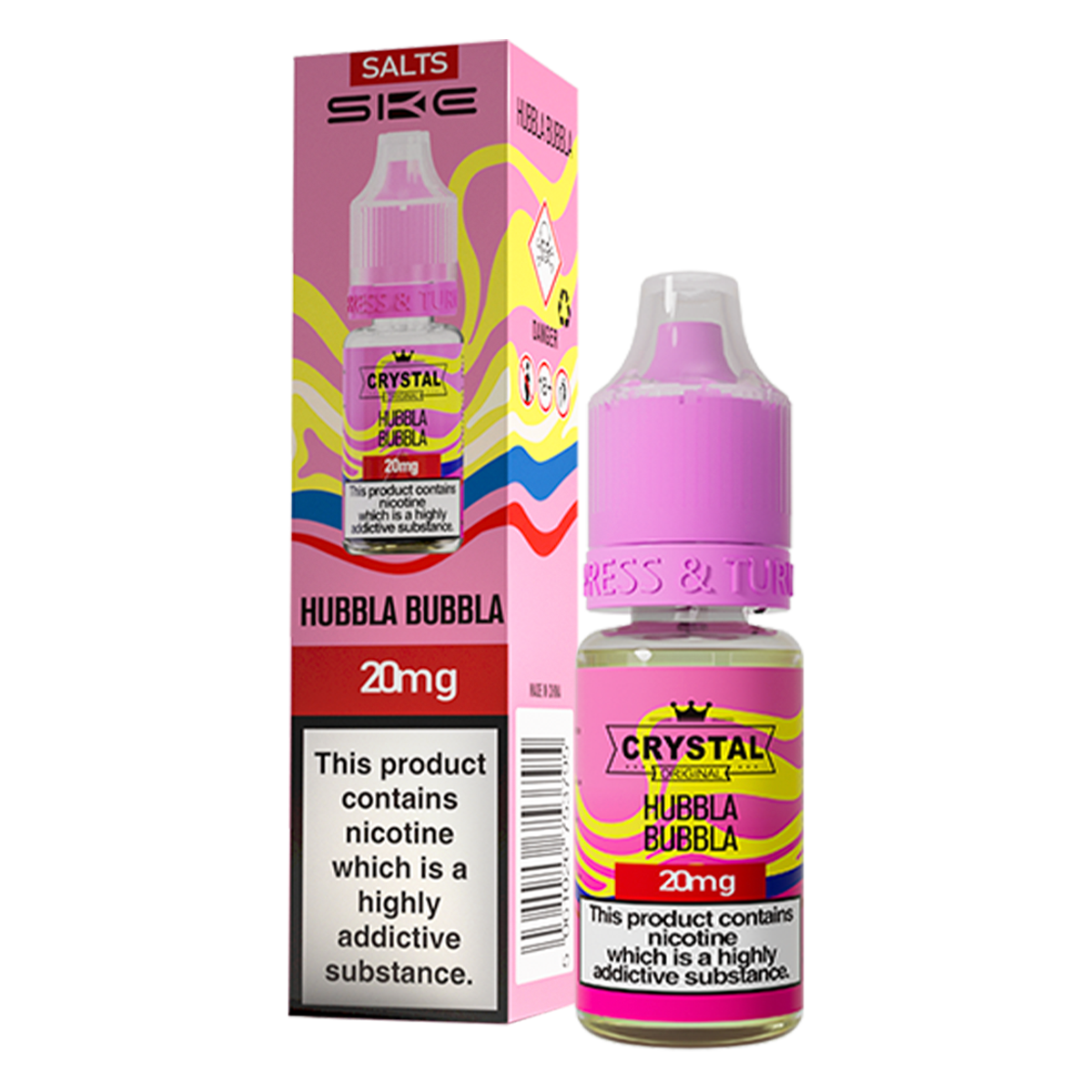 Hubbla Bubbla Nic Salt by SKE Crystal