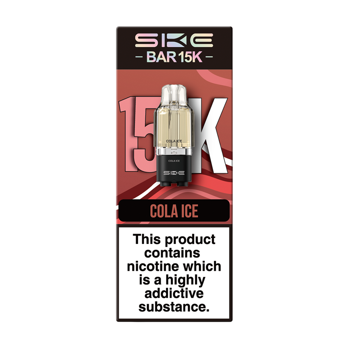Cola Ice SKE Bar 15K Refill Pack | Isle of Vapes