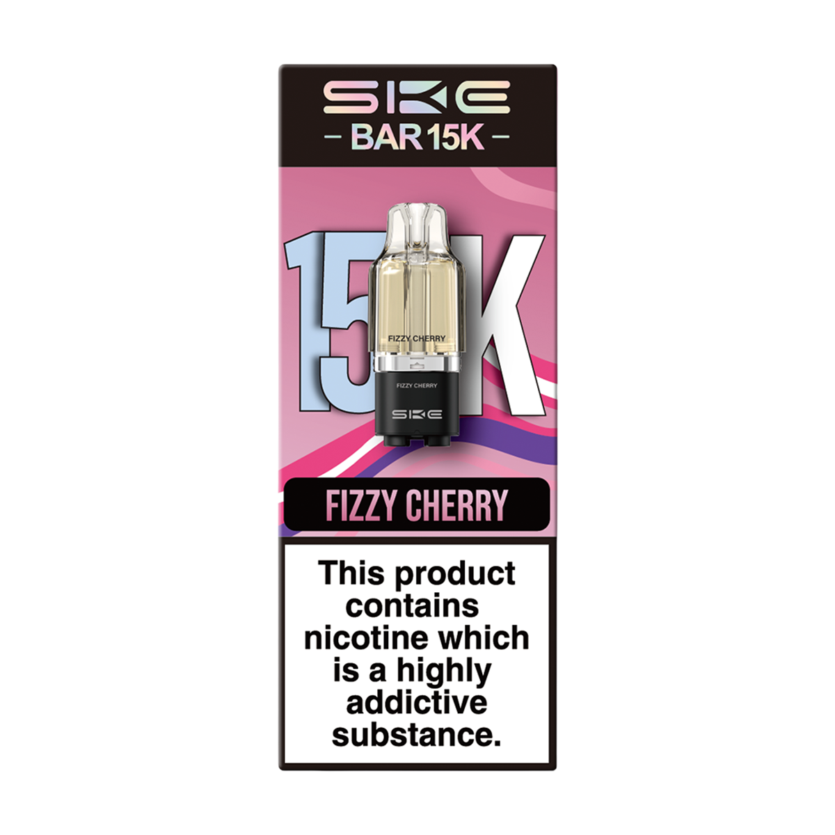 Fizzy Cherry SKE Bar 15K Refill Pack | Isle of Vapes