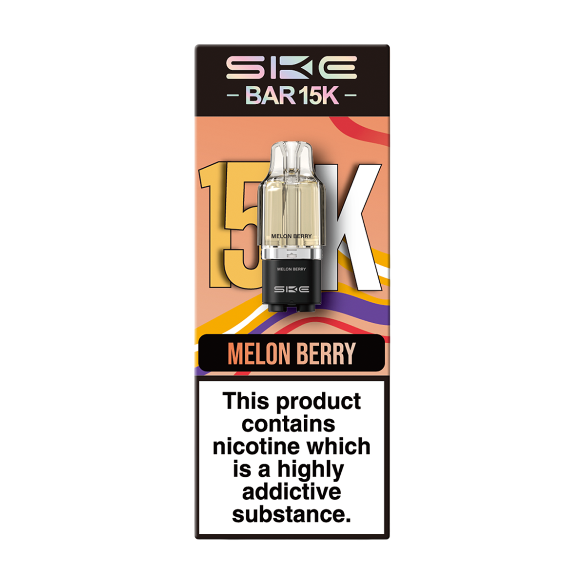 Melon Berry SKE Bar 15K Refill Pack | Isle of Vapes