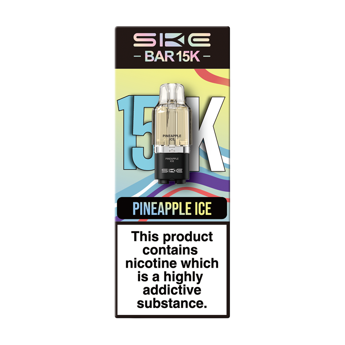 Pineapple Ice SKE Bar 15K Refill Pack | Isle of Vapes