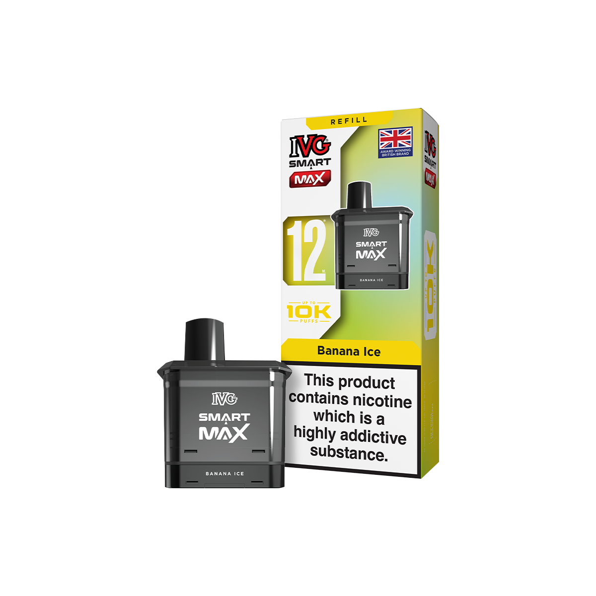 Banana Ice IVG Smart Max Refill Pack | Isle of Vapes