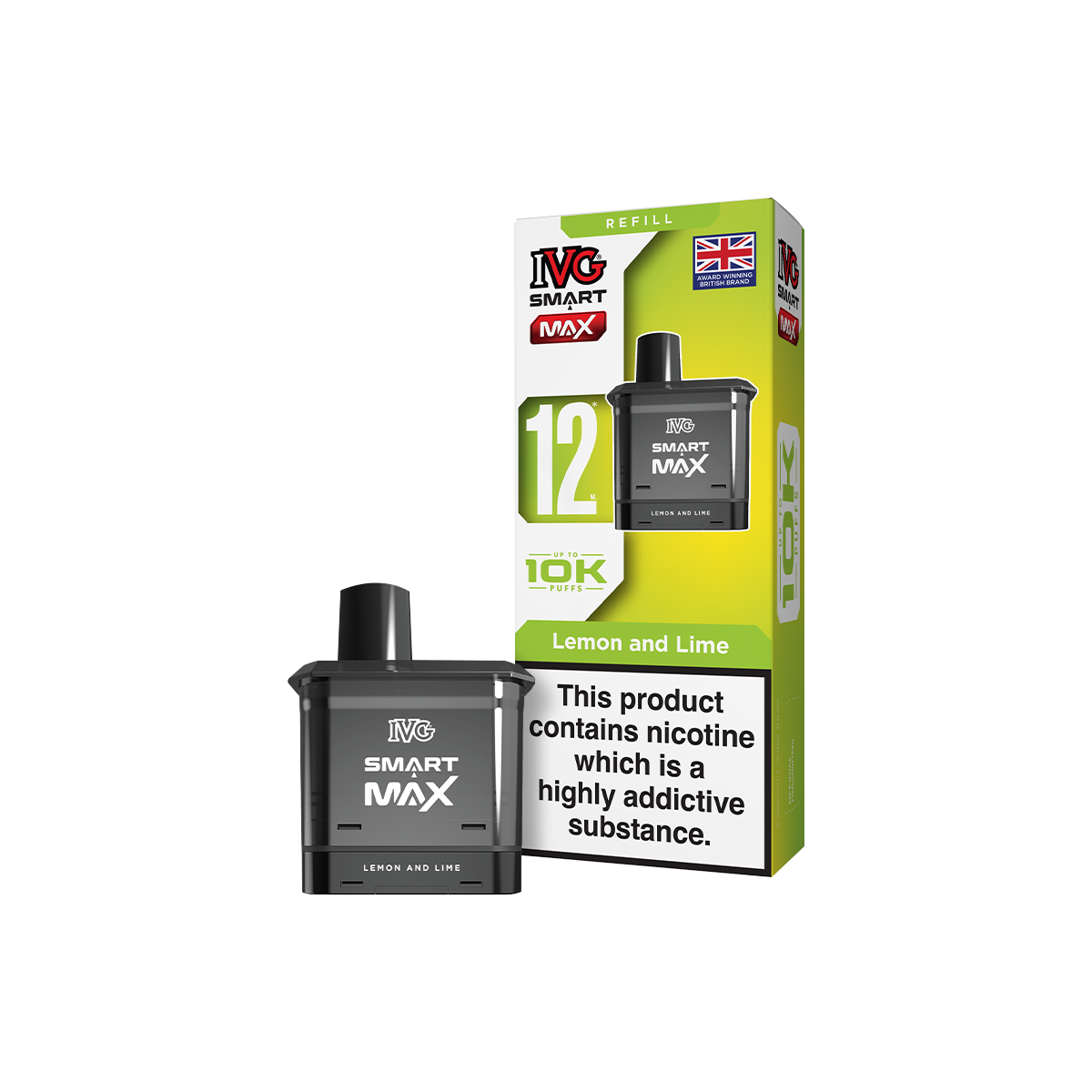 Lemon and Lime IVG Smart Max Refill Pack | Isle of Vapes