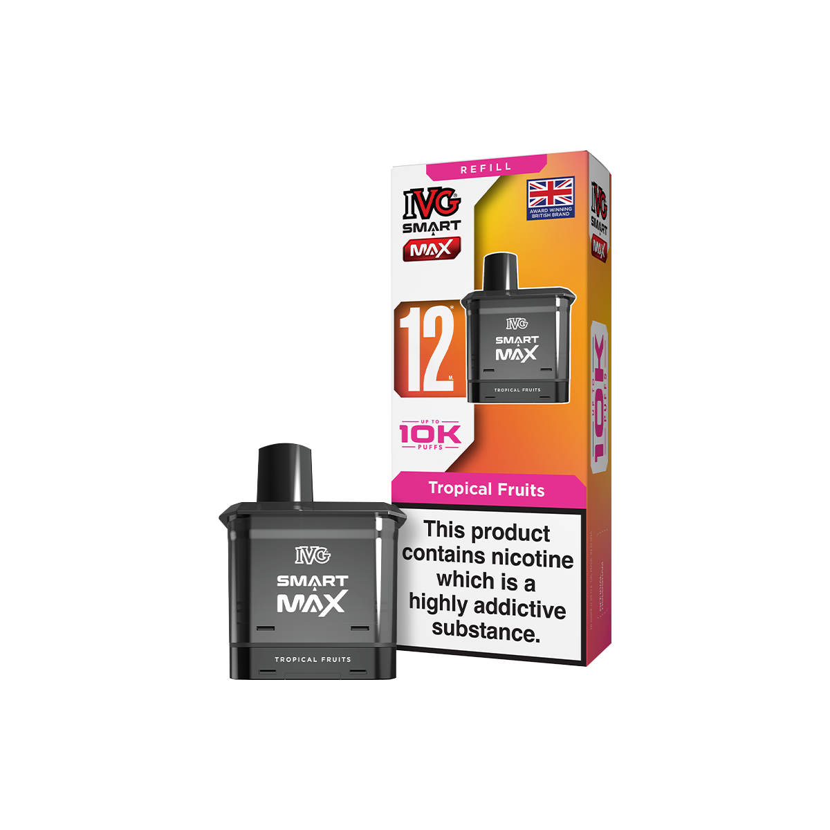 Tropical Fruits IVG Smart Max Refill Pack | Isle of Vapes