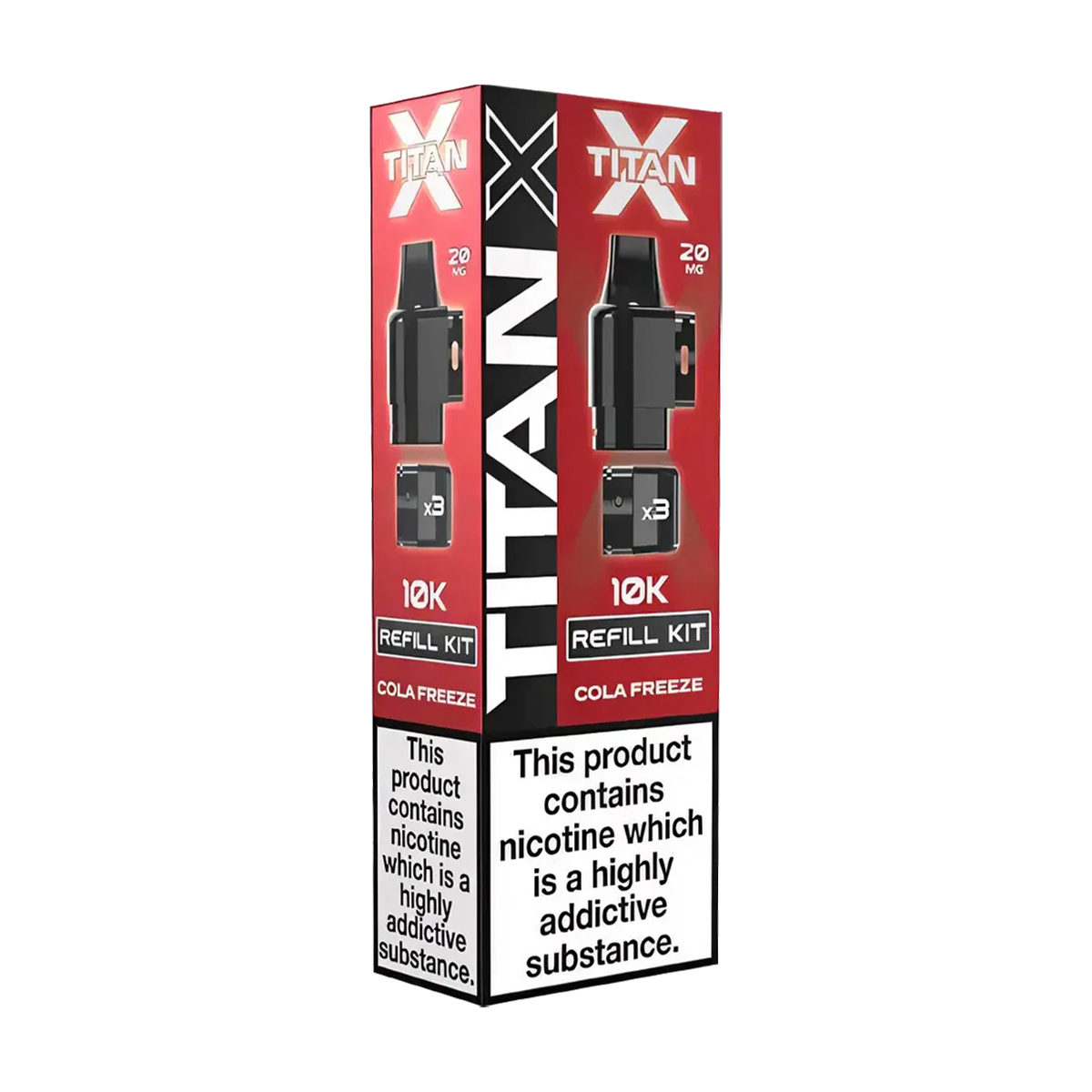 Cola Freeze Titan X Refill Pack
