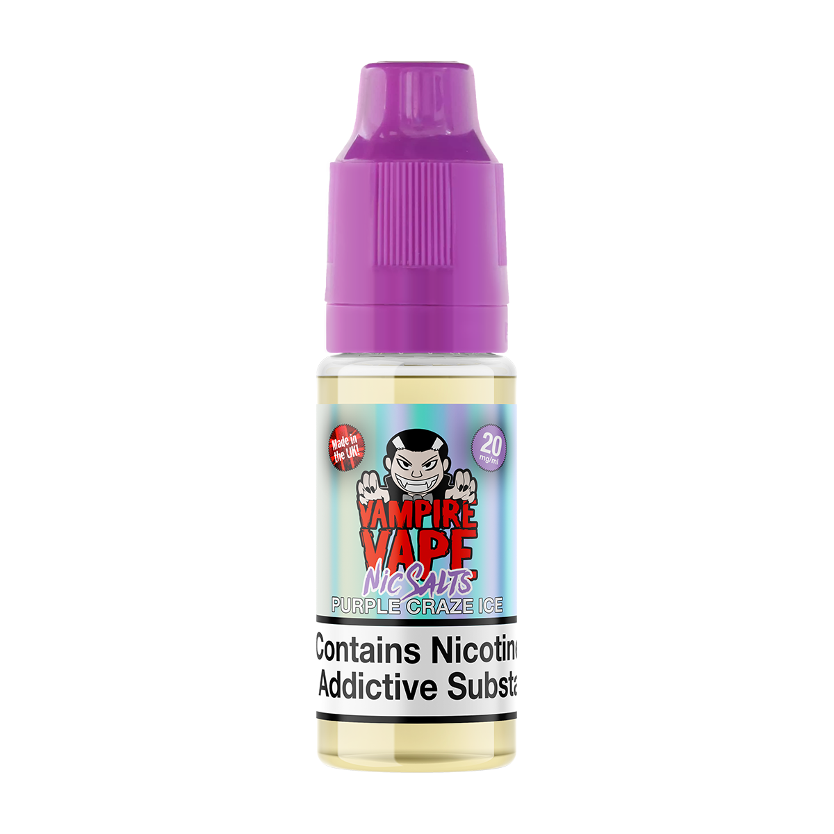 Purple Craze Ice Nic Salt By Vampire Vape 10ml | Isle of Vapes
