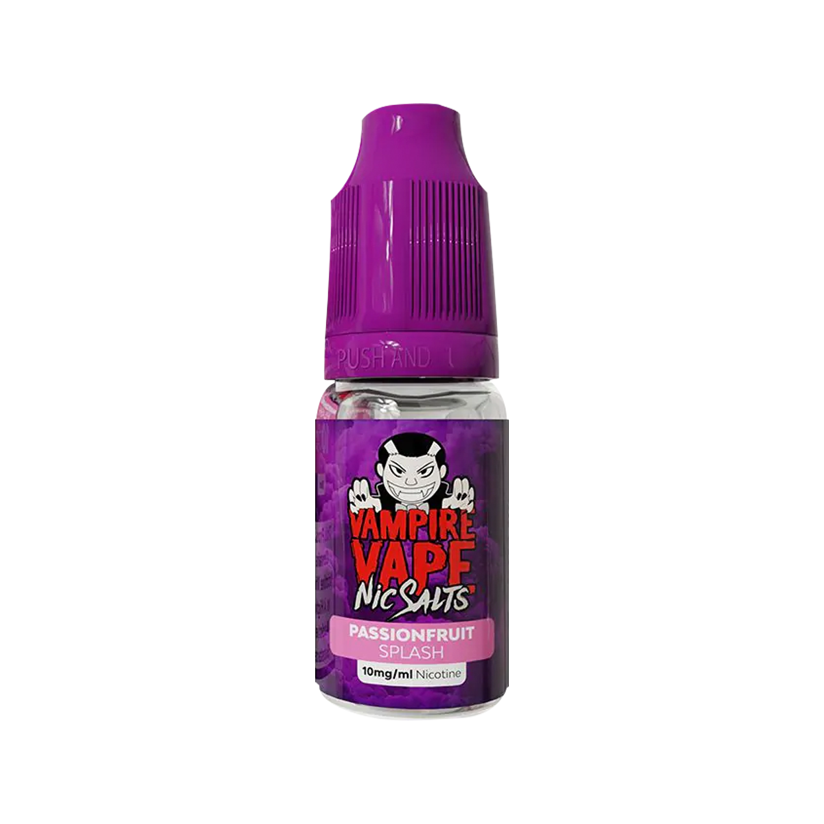 Passionfruit Splash Nic Salt by Vampire Vape | Isle of Vapes