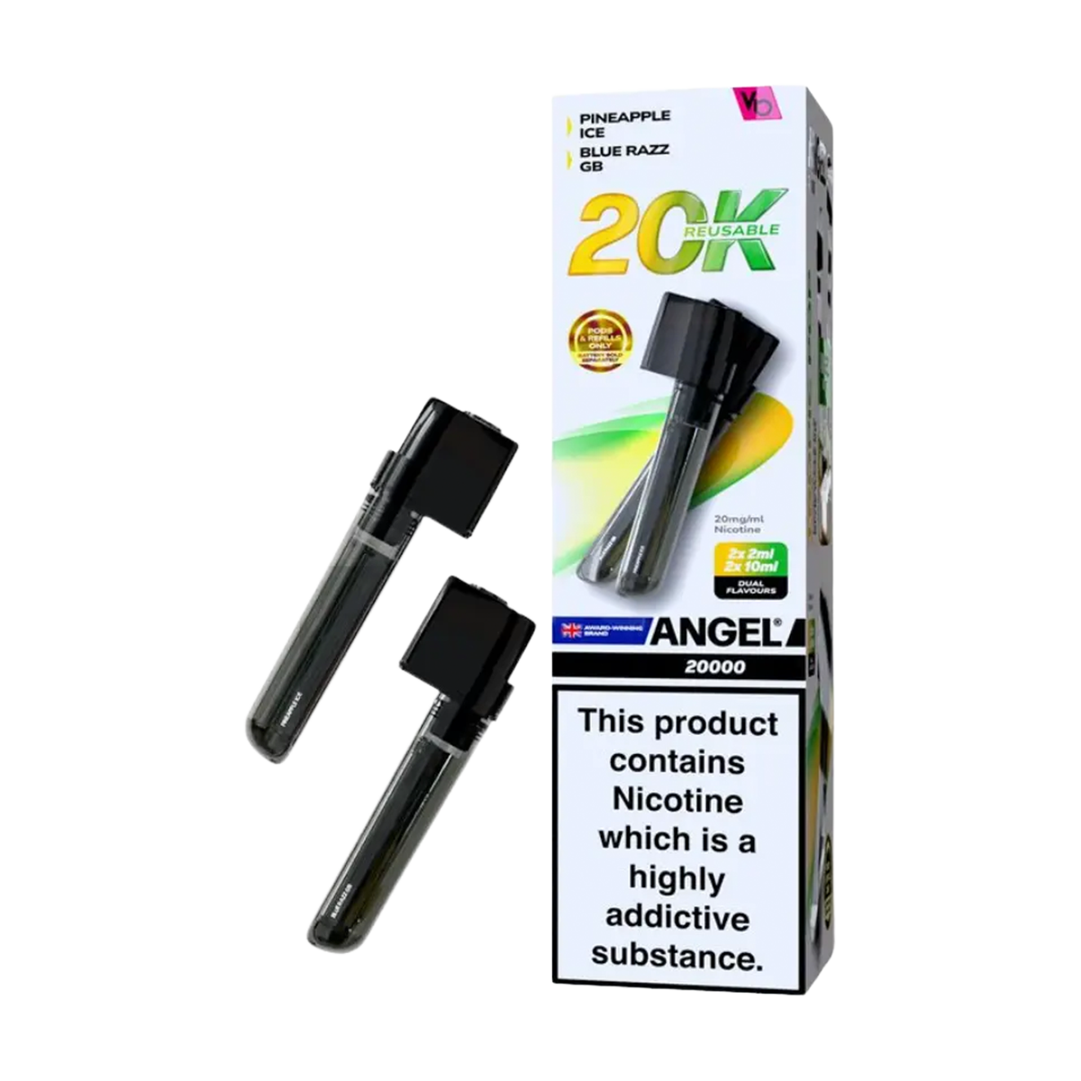 Tropic Pop Edition Vapes Bars Angel 20k Refill Pack