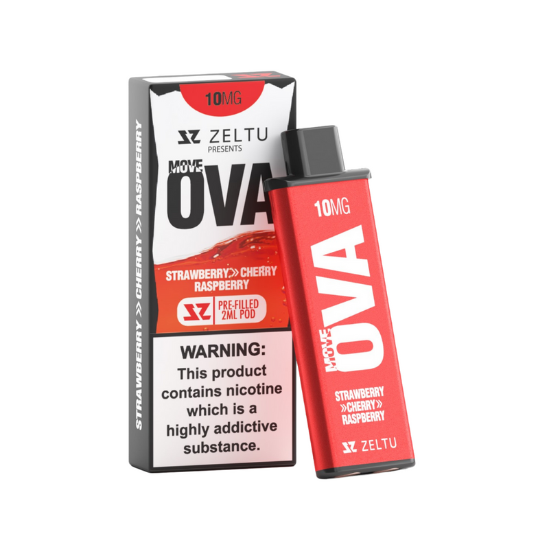 Strawberry Cherry Raspberry Zeltu X3 Prefilled Pod — Move Ova