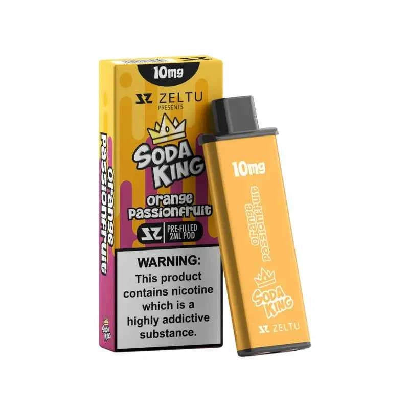 Orange & Passionfruit Zeltu X3 Prefilled Pod — Soda King