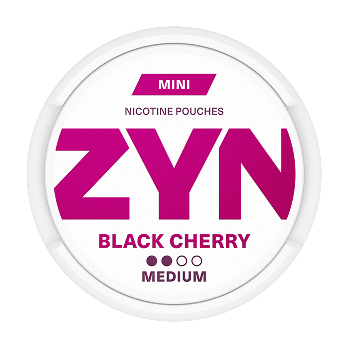 Black Cherry Mini ZYN Nicotine Pouches